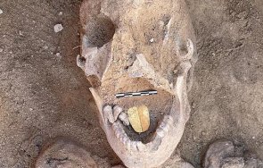 уникално откриха мумия златен език египет видео снимки