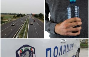 нощен опасна мода хлапета мятат шишета колите магистрала тракия