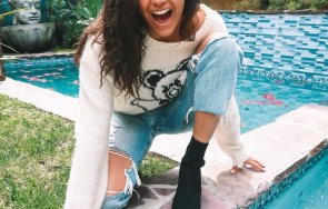 нина добрев ски ваканция двама мъже снимка