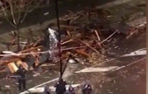 ураганен вятър причини щети югоизточна българия