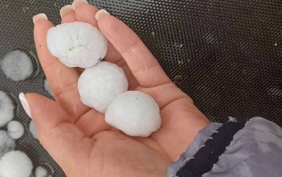 хората бесни съобщението опасно време градушка alert дошло минути апокалипсиса снимки бедствието