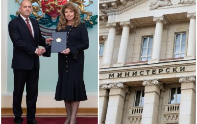 запик служебното правителство предават властта кабинета радев министерския съвет живо