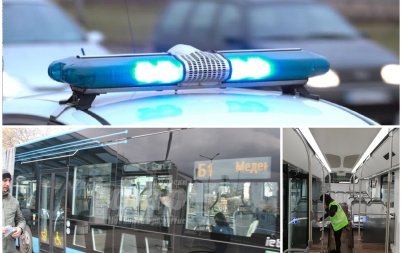 екшън бургас психар нападна кондукторка рани шофьор опит отвлече автобус снимка