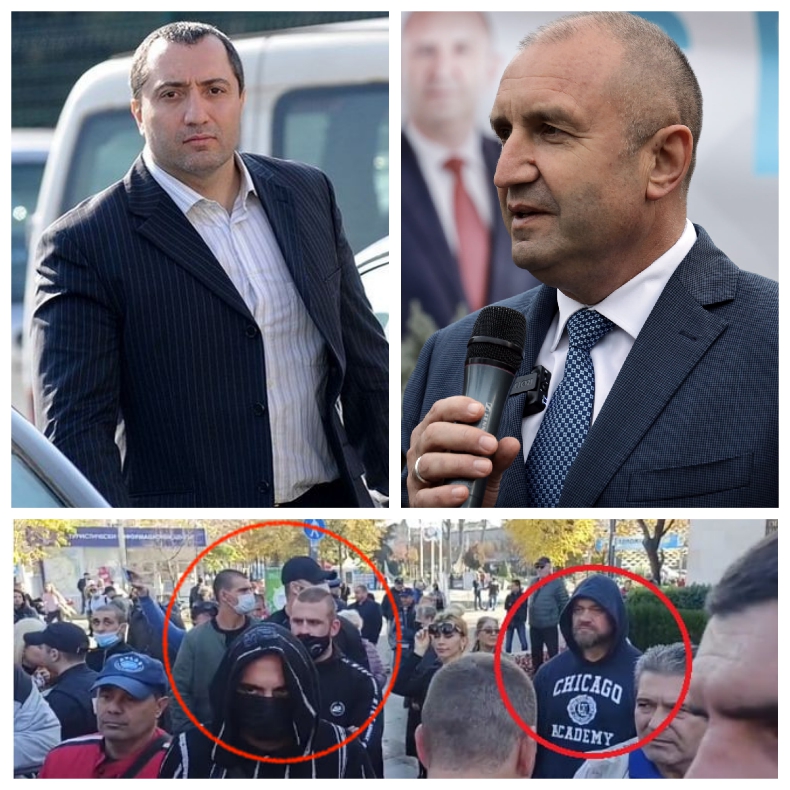 Защо мутри на Митьо Очите охраняват Румен Радев? Ето кои са силоваците ...