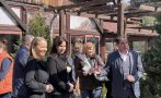 Дани Каназирева и кандидати за народни представители на ГЕРБ посетиха Перущица