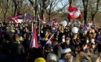 Противници на антипандемичните мерки излязоха на протест във Виена