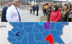 ГОРЕЩИ ДАННИ: България грейна за 14-и път с цвета на ГЕРБ, а мнозинството гласува доверие на Борисов (КАРТА)