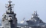 Руският боен флот започна военни учения в Черно море