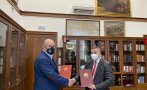 Главният прокурор Иван Гешев и ректорът на УНСС проф. д-р Димитър Димитров подписаха Меморандум за сътрудничество (СНИМКИ)