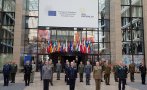Началникът на отбраната участва в пролетните сесии на ЕС и НАТО (СНИМКИ)