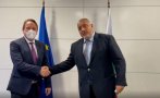 ПЪРВО В ПИК! Бойко Борисов проведе среща с еврокомисаря по разширяването Оливер Вархей