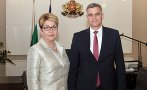 Стефан Янев се срещна с руския посланик Елеонора Митрофанова