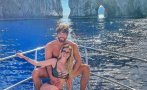 Джан Яман и сексбомбата Дилета се натискат на яхта