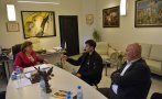 Кандидат-президентът на БФС Димитър Бербатов в Ловеч: Старая се да дам надежда за промяна (СНИМКИ)