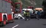 Тежка катастрофа в Кресненското дефиле, има ранени