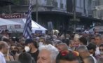 Протести срещу задължителната ваксинация в Гърция