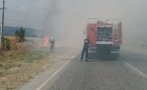 пламна пожар село мурсалево снимки