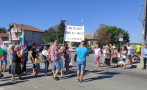 Протест блокира пътя Бургас - Малко Търново, хората искат вода