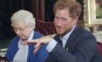 Принц Хари имал тайна среща с кралица Елизабет II