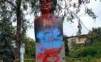 ГРОЗНА ГАВРА! Вандали оскверниха паметника на Александър Стамболийски в Пазарджик