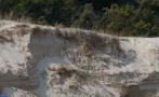 Унищожиха дюни в курорта 