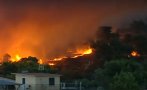 Жителите от района на Атина се евакуират заради пожара