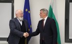 Стефан Янев проведе среща със заместник-председателя на Европейската комисия Франс Тимерманс