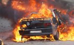 кола запали изгоря пътя две смолянски села