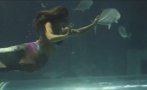 Атракция: Русалка в аквариума на Рио де Жанейро