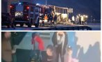 ПЪРВО В ПИК! Камера заснела в Истанбул пътниците от изгорелия автобус на 