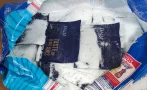 митничари удариха контрабанден тютюн наргиле опаковки прах пране снимки
