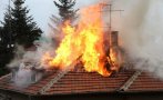 мъж години пострада пожар къща перник