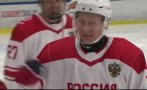 Путин и Лукашенко играха хокей (ВИДЕО)