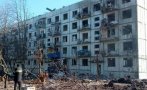 Руска ракета удари жилищна сграда в Запорожие (ВИДЕО)