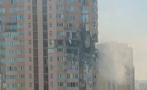 УЖАСЪТ НА ВОЙНАТА! Руска ракета удари жилищен блок в Киев (СНИМКИ)