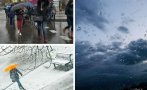 ОБЛАЧНО: Вятърът от североизток докарва студ и валежи от дъжд и сняг