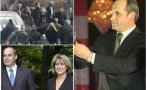 САМО В ПИК: Зверска охрана на погребението на Манол Велев - пускат по списък присъстващите (СНИМКИ)