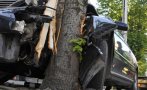 Кола с тийнейджър зад волана се разби в дърво