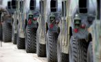 Военни колони се изтеглят от полигона „Корен”