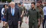 Борис Джонсън за втори път в Киев, срещна се със Зеленски (СНИМКИ)