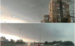 страшна буря небето софия почерня дъжд лее ведро вятърът полудя снимки видео