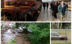 КОШМАР ПОД БАЛКАНА: Заради пороя евакуират хора, спряха влаковете по линията София-Бургас. Обявено е частично бедствено положение (СНИМКИ)