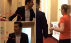 Докъде се докара Киро - репортерка го води за ръка в парламента, наложи се и Асен Василев да му помага (СНИМКИ/ВИДЕО)