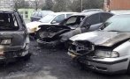 Пожар в автокъща в столицата