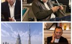 САМО В ПИК: Вижте как Калин Едрев от хакнатия телефон на Кирил Петков се снима в бърлогата на Васил Божков в Дубай (СНИМКИ)