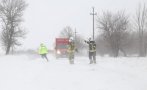 бедствие мощна снежна буря връхлетя румъния хиляди останаха без ток