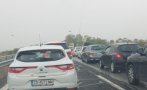 Верижна катастрофа предизвика задръстване на магистрала “Тракия“ (СНИМКА)