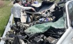 Тежка катастрофа край Одрин, загина бременна българка (СНИМКИ 18+)