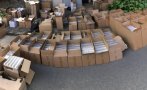 Откриха над 100 бокса контрабандни цигари в Раднево
