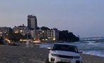 Украински джип нахлу нагло на плаж 